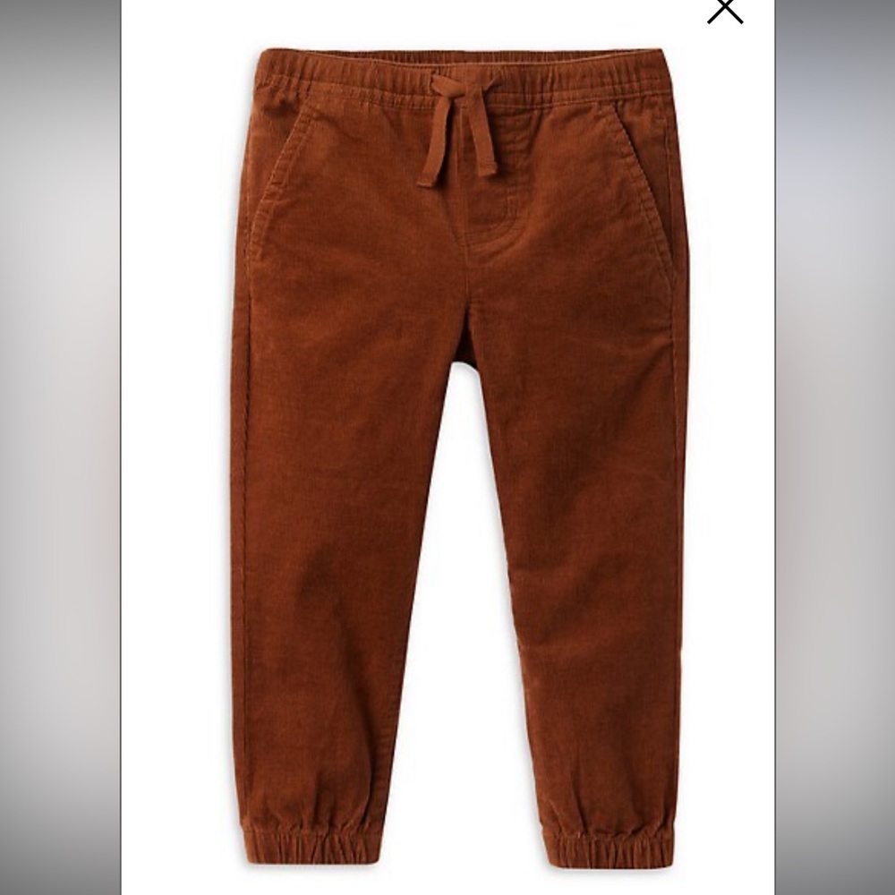 Janie and Jack Stretch Corduroy Joggers